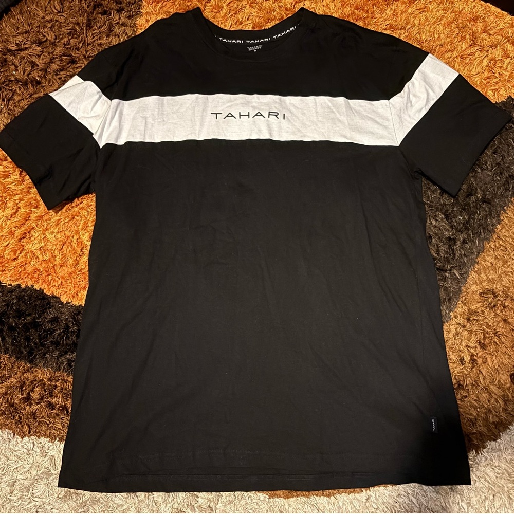 Tahari, Men’s, Black & White, T-Shirt